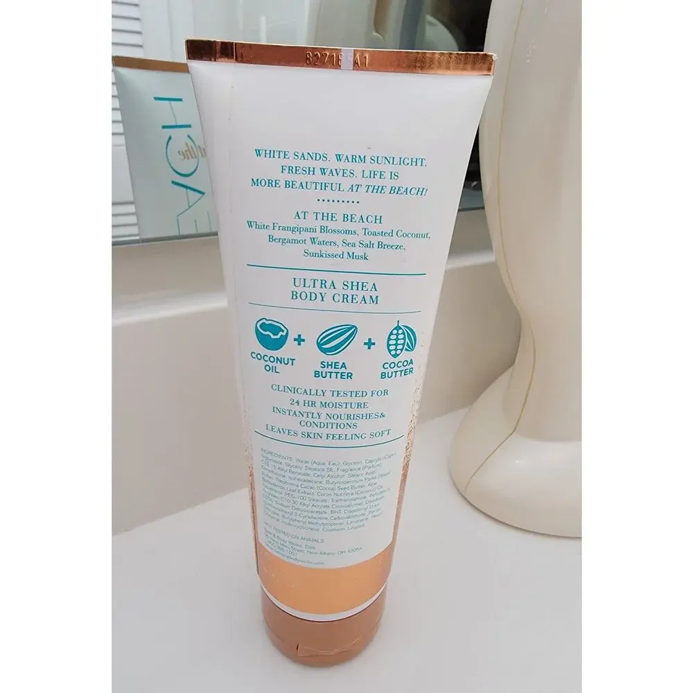 Bath and Body Works At The Beach Body Cream and Body Spray Set NEW
